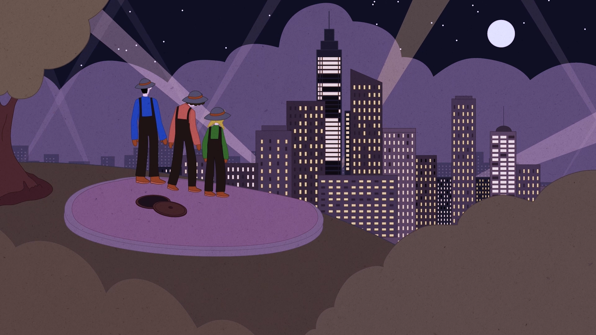 City lights